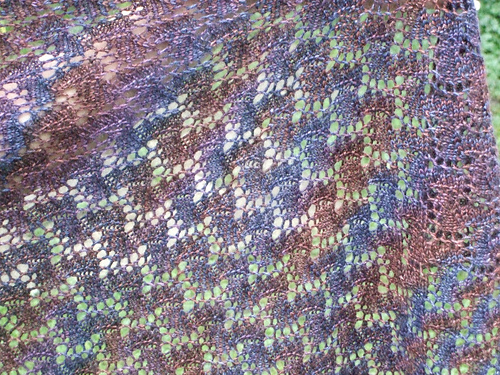 Travelling Vine Lace Scarf