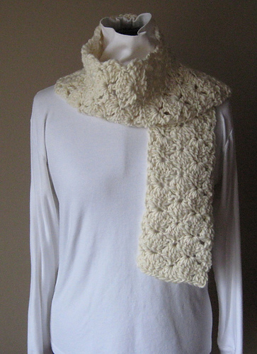 Shell Stitch Scarf