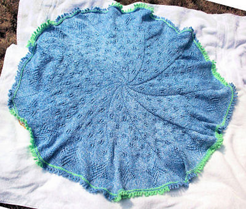 Snow Flurries Baby Blanket