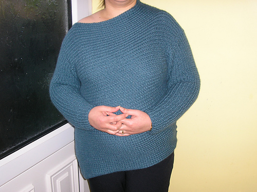 Asymmetric Rib Sweater