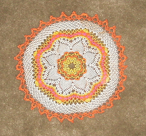 Three-Color Table Mat