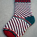 Ribbon Candy Stocking pattern 