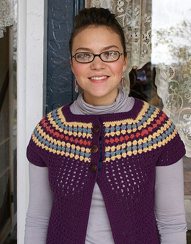 Ashlar Crochet Cardigan