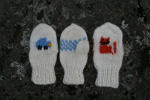 Car and kitty Mittens - Myndavettlingar