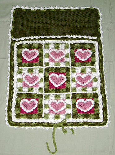 Hearts & Gingham Nap Sack