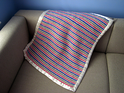 Striped Baby Blanket
