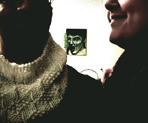 Tumbling Block Cowl