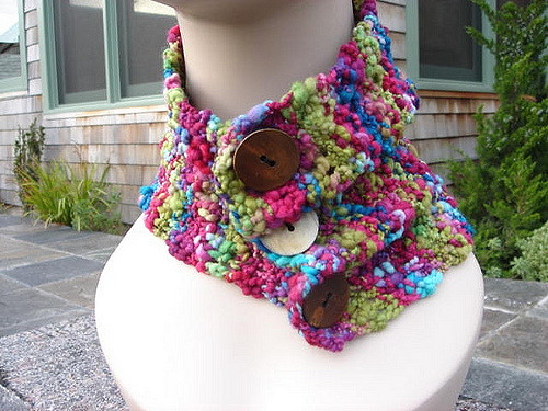 Lumpy Bumpy Button-up cowl