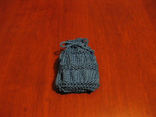 Gathered Stitch Soap Holder
