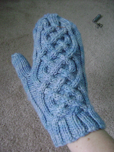 Celtic Moonrise Mittens