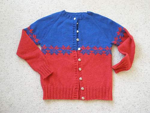 Nordic Snowflake Cardigan