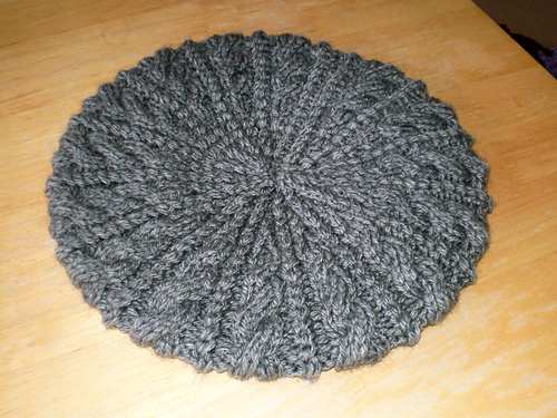 Design K - Cabled Beret