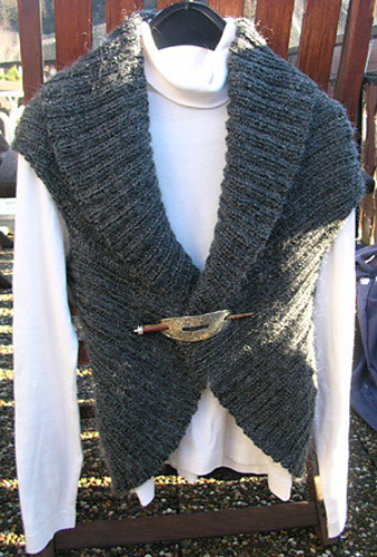 Schalkragenjacke aus Pearl