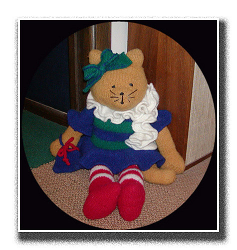Fannie Mae, the Felted Feline