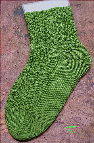 Green Apple Newton Sock