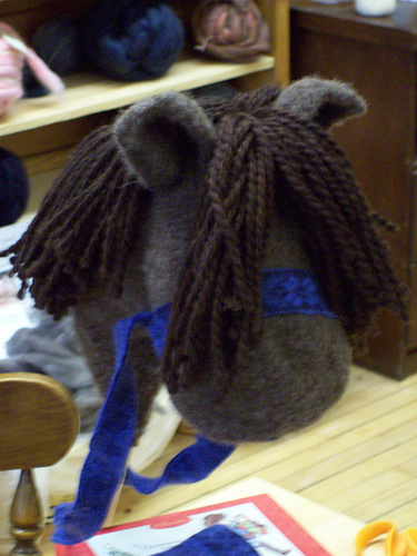 Felted Hobby Horse