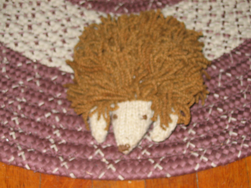 Hedgehog Glove Puppet Knitting Kit