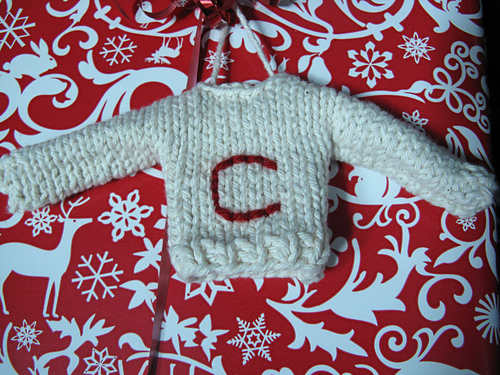 Tiny Knit Sweater Ornaments photo 2