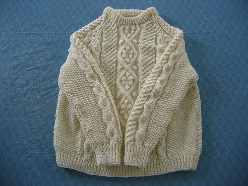 Child's Aran Pullover