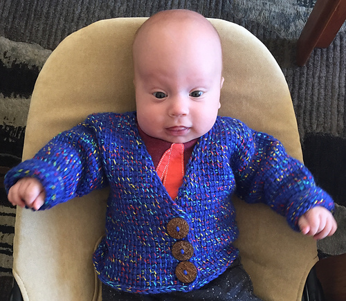 Baby's Grandpa Cardigan
