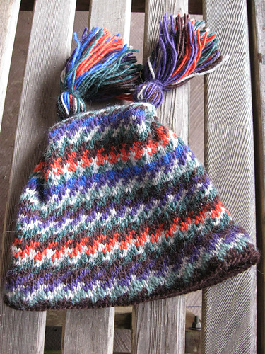Tasseled Ski Cap