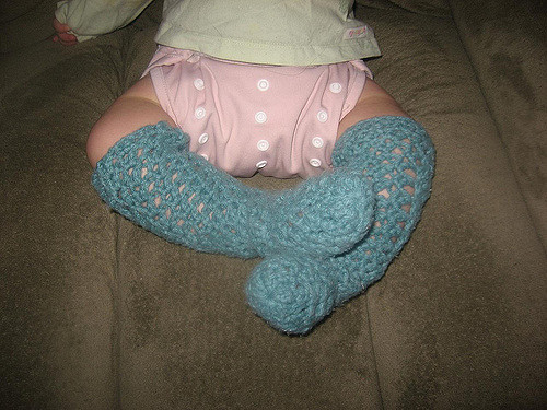 Baby Knee Highs Booties