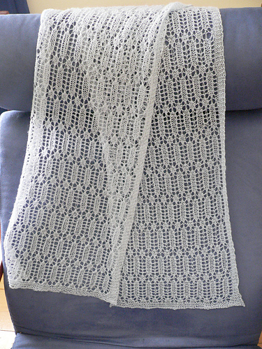Sheer Lace Scarf