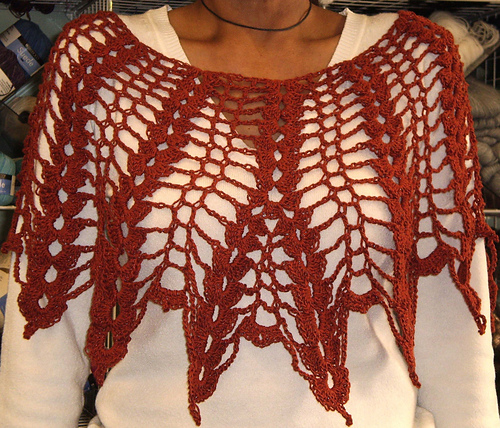 Dripping with Gold Poncho