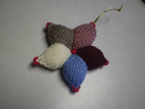 A Knitted Star