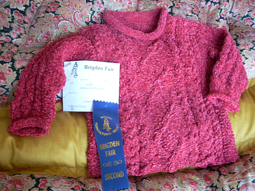 Double-Crossing Diamond Duet Sweater