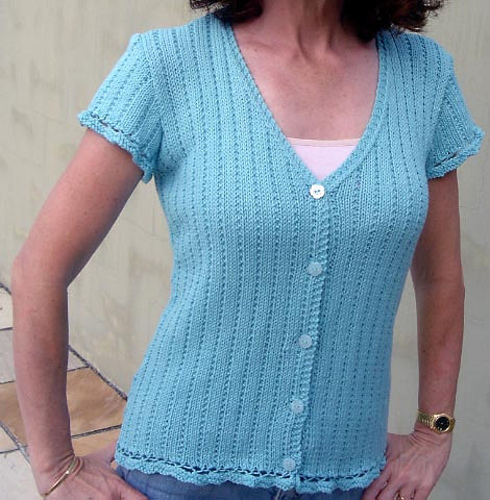 Design F - Short-sleeved Cardigans