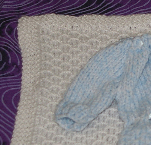 Basket Weave Baby Blanket