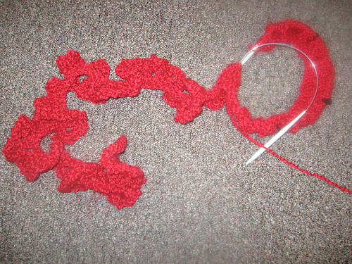 Curly Lacey Scarf
