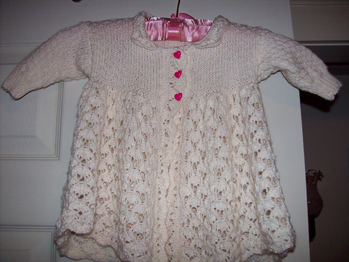 Design H - Lace Matinee Coat and Dress