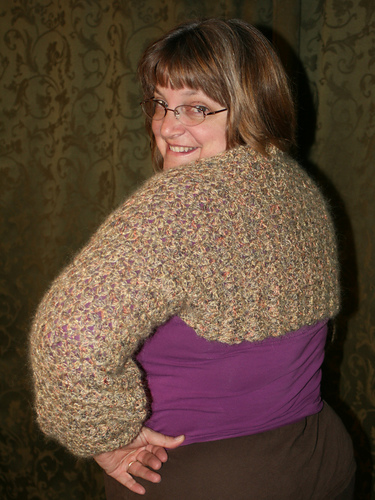 Crocheted Stars Shrug