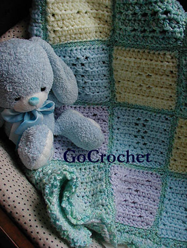 Baby 4 Square Blanket