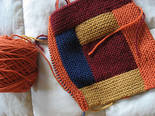 Square of the Month Afghan