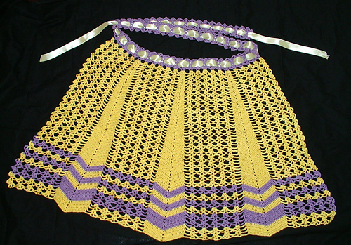 Crocheted Apron