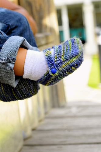 Baby Mary-Jane Booties