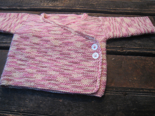 Gartersting Baby Cardigan - byHeatherRossFlickr