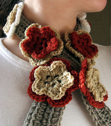 Anthropologie's Hidden Vines Scarf Version #1 