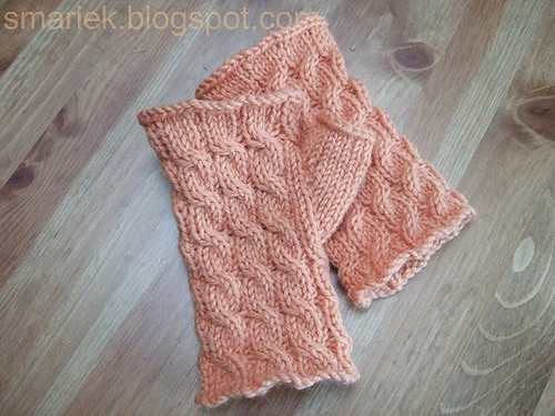 Angelina Cable Mitts