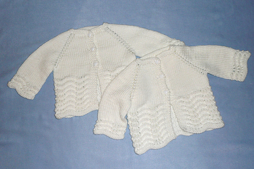 Carriage Cover, Baby Sweater and Bonnet