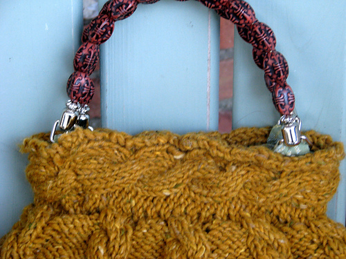 In the Round Cabled Handbag