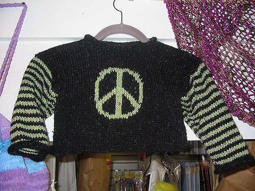 Spring Peace Sweater