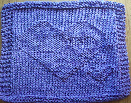 Piece of My Heart Dishcloth