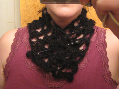 mohair scarf