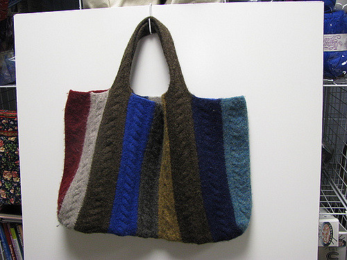 Felted Cable Bag