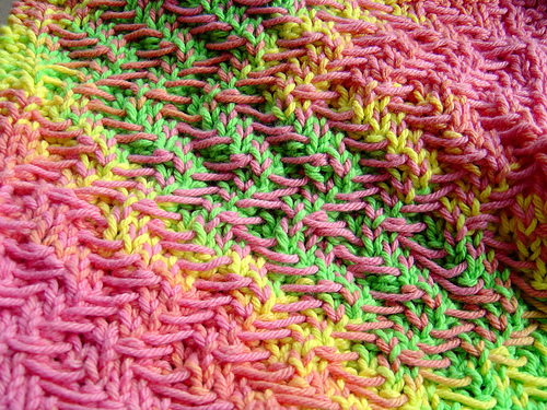 The Slippery Zig Zag Cloth