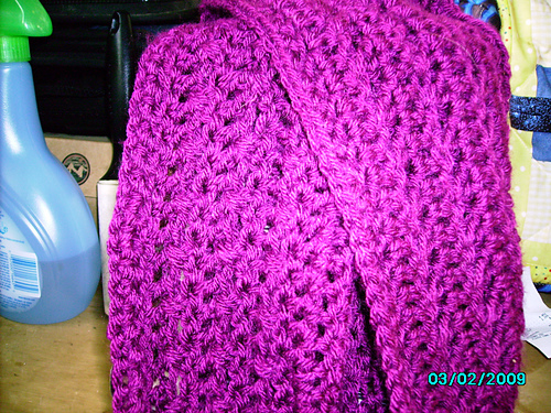 Cross Stitch Scarf